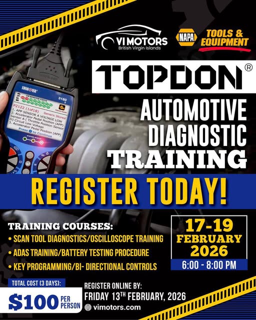 Automotive Diagnostic Training – Feb. 17-19