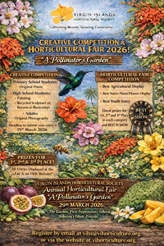 VIHS Annual Horticultural Fair – Mar. 29
